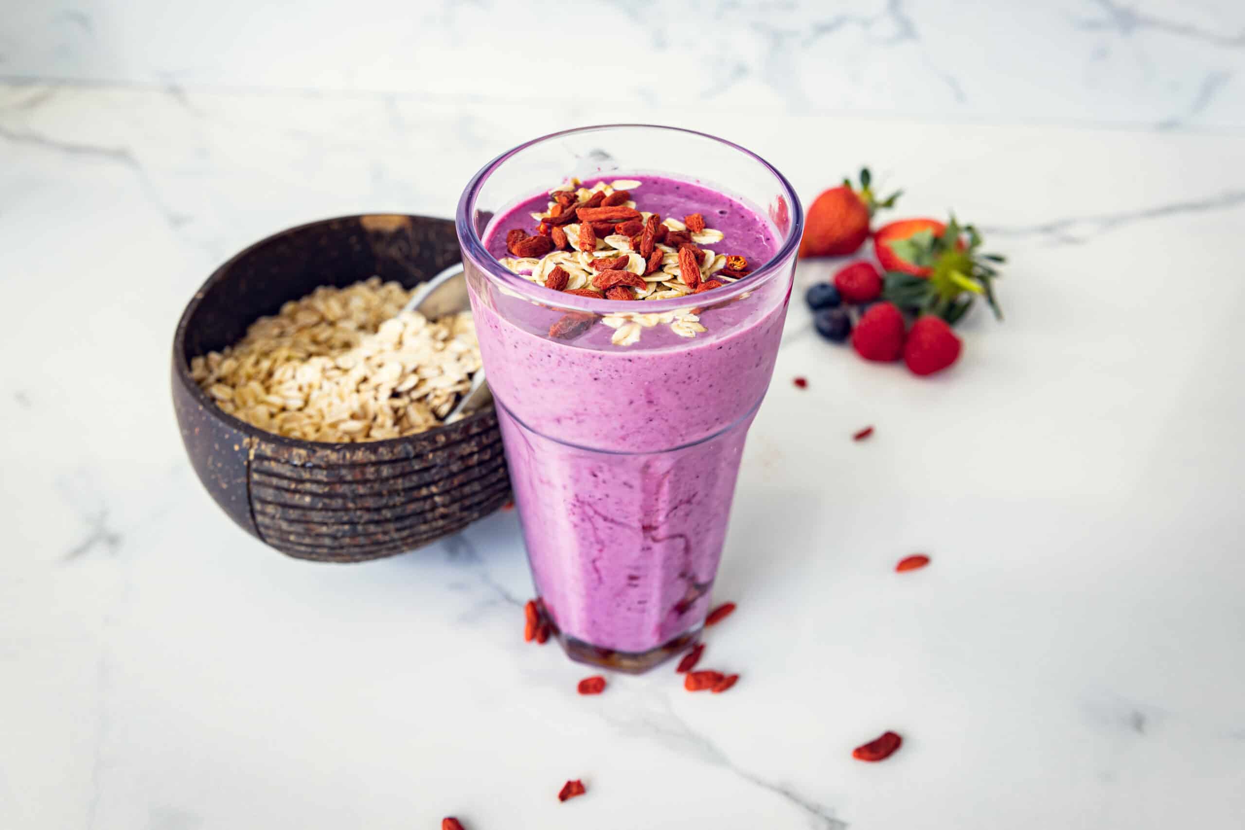 Strawberry Blueberry Oats - Bioteen Health