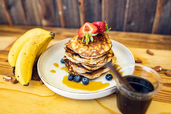 High Protein Low Carb Banana Pancakes - Bioteen Health