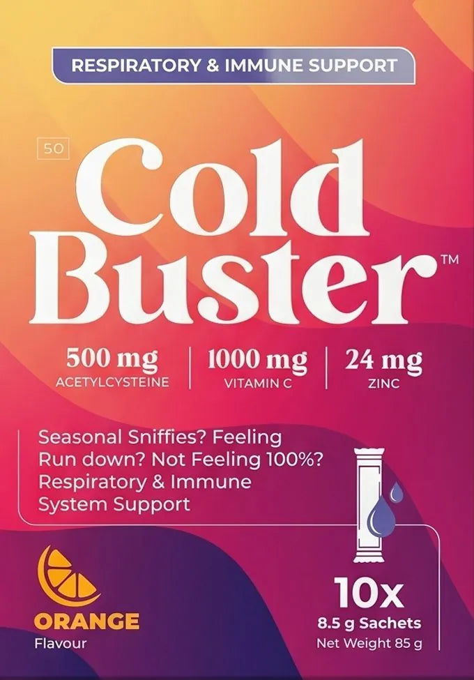 ColdBuster orange-flavour sachets, 10 x 8.5 g